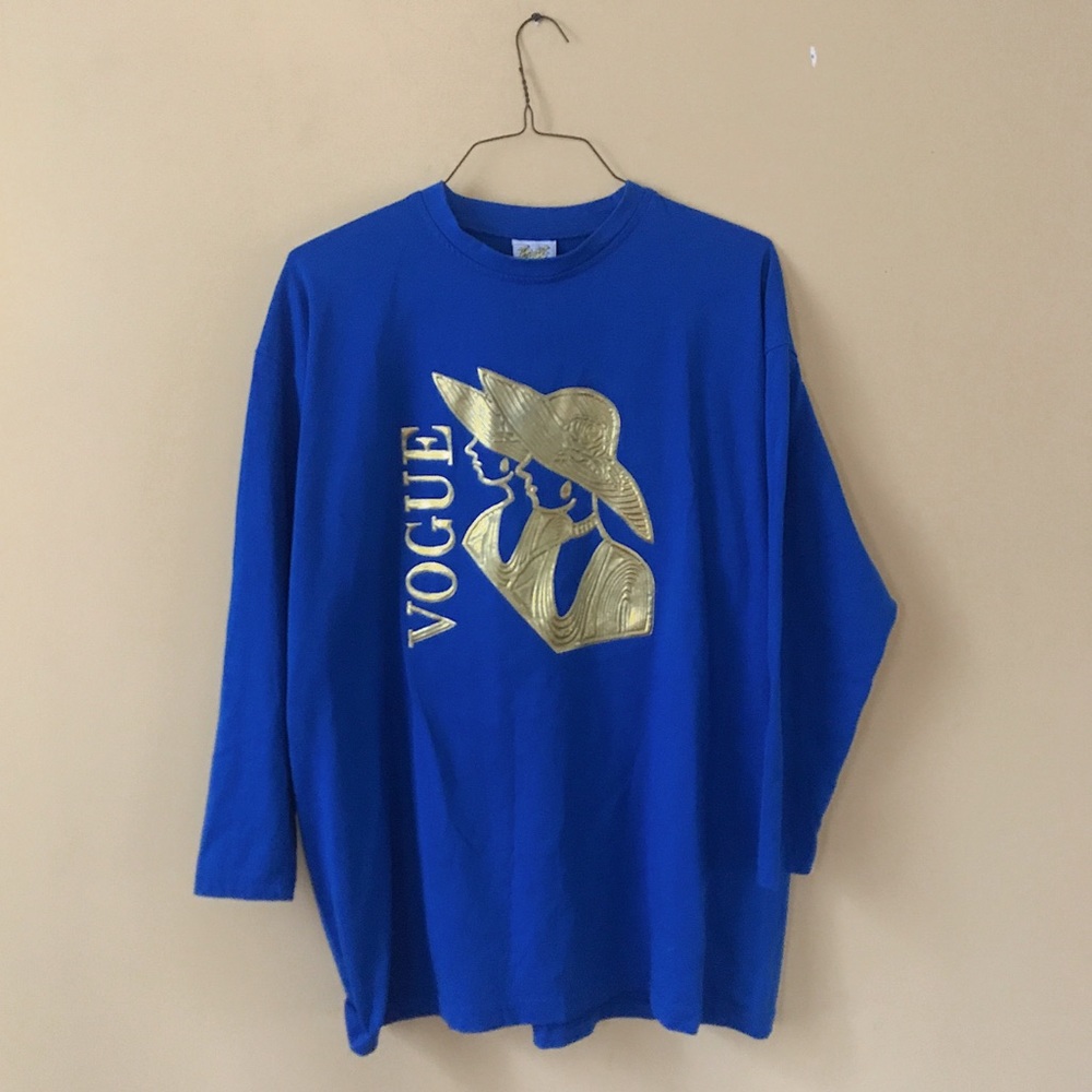 Vintage VOGUE Long-Sleeve Shirt!